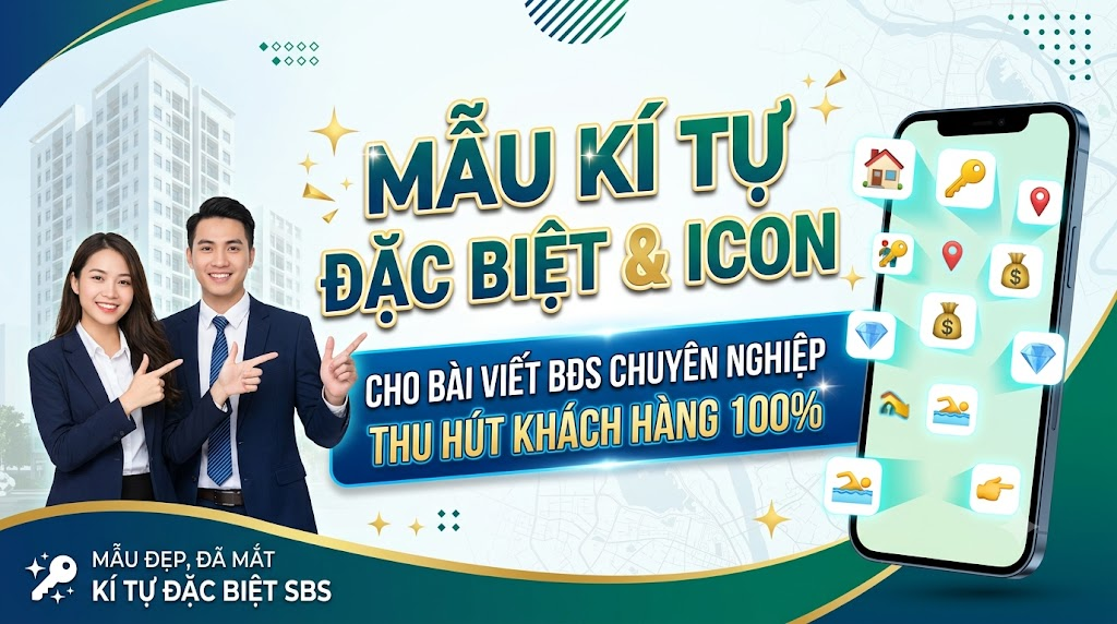 ky tu dac biet icon